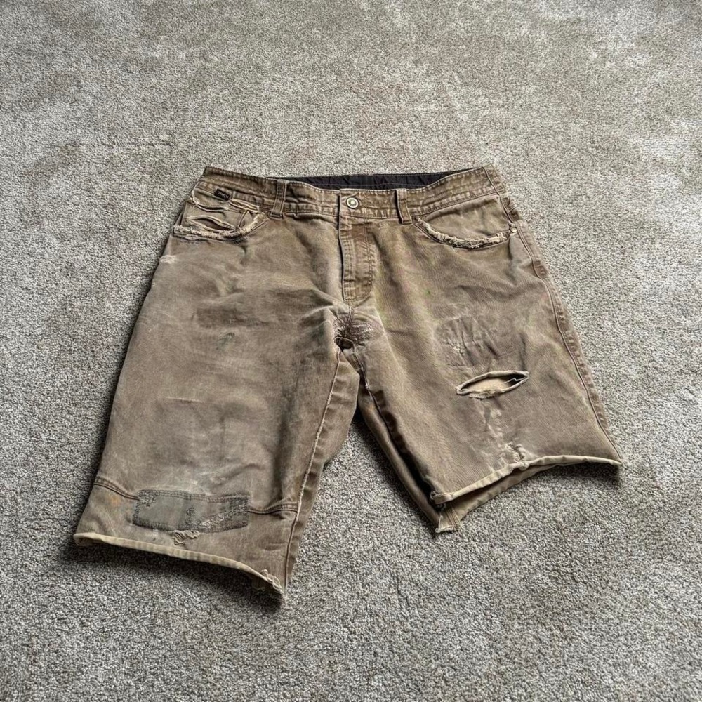KÜHL "PATINA DYE" DISTRESSED SHORTS
